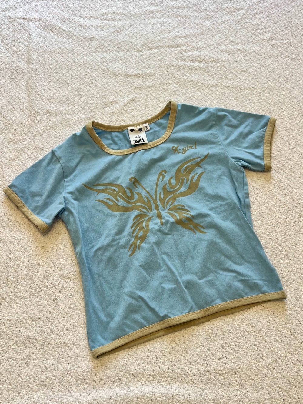 X-girl Butterfly Baby Tee